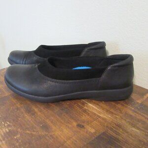 Abeo Etta Women's Leather Customized Orthotics Core Shoes Black Size 8